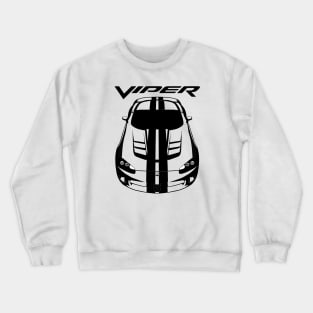 Viper SRT10 - Black lines Crewneck Sweatshirt